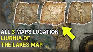 How to Find All 3 Maps Fragment in Liurnia of The Lakes | Elden Ring