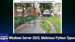 One Thousand - Windows Server 2025, Malicious Python Typos