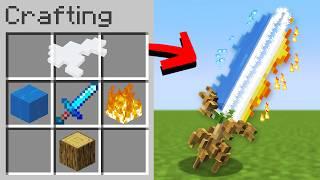 Minecraft, But You Can Craft An Elemental Sword