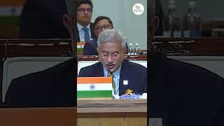 S. Jaishankar at the SCO Summit #indianpac #internationalrelations #politics