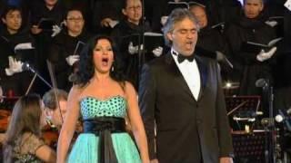 Andrea Bocelli & Angela Gheorghiu - Libiamo ne'lieti calici