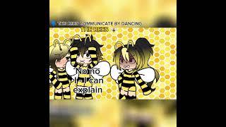 "the bees communicate by dancing"(not my idea) #gacha#gachalife #gachatrend#lovewithgacha#foryou#fyp