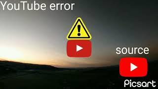 Something went wrong island YouTube error Animated #picsart