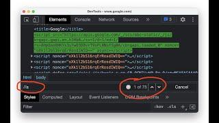 #InterviewQuestion: Does DevTools ctrl+f shows the correct match count for xpath always?