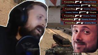 Forsen vs Whole Enemy Team in CS:GO