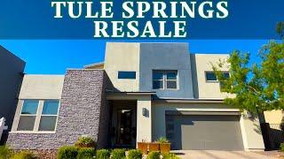 Two Story Former Model Home for Sale at Tule Springs l Resale Homes for Sale in North Las Vegas