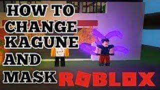 Ro-Ghoul|How to change [Kagune and Mask!]