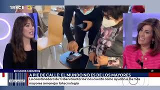 Fundación Cibervoluntarios en Trece TV