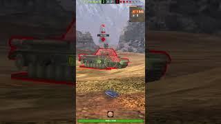 T110E4 Tank Destroyer on World Of Tanks Blitz -Mean Machine! |DominusBurnU| #shorts #wotblitz #wot