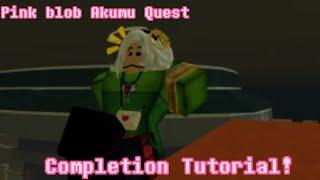 Roblox Undertale: New Era how to complete the pink blob Akumu Quest!