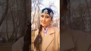 этно образ с повязкой на голову. #этностиль #этно #этномир#этноукрашенияказахстан