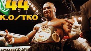 МАЙК ТАЙСОН ВСЕ 44 НОКАУТА/ MIKE TYSON ALL 44 KO/TKO