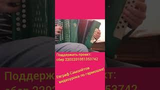 Полно вам снежочки на талой земле лежать — разбор на гармони ч.1 (см. продолжение ч.2)