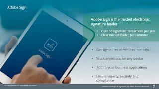 Adobe Sign Mobile App for IOS / Iphone, Ipad