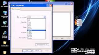 How to Configure Hyperterminal in Windows XP