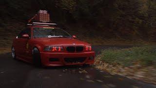 Santa Claus Drifting  Delivery with Bmw E46 | Concret3 X Bob Cat | 4K