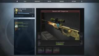 ВЫПАЛ СУВЕНИРНЫЙ AWP DRAGON LORE! Открытие Паков CS GO   Cobblestone Souvenir Package