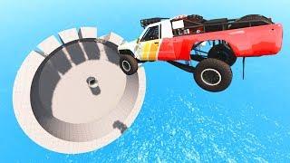 BeamNG DRIVE - Impossible Car Stunts #10 | CrashTherapy