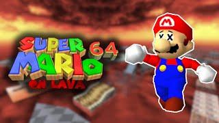 Super Mario 64 on Lava - Longplay | N64