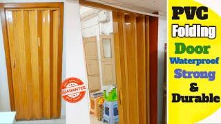 PVC Folding Door Premium Quality  7676696786 KGN SERVICES #pvc #pvcfoldingdoor #pvcdoors
