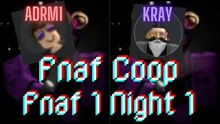 Playing Fnaf coop with Kray