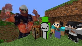 3 Minecraft Speedrunners VS TITAN