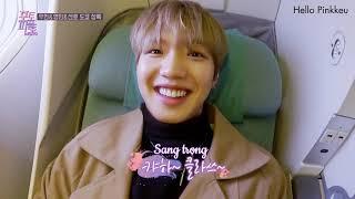 [Vietsub] Bé Youngmin 2,4 tuổi lần đầu được đi máy bay hạng thương gia :))))