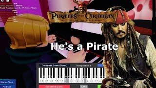 Pirates of the Caribbean - He's a Pirate On Roblox Got Talent