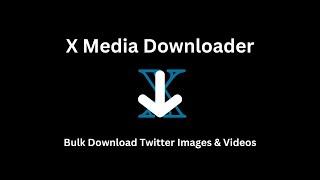 How to Bulk Download Images and Videos from X/Twitter in 2025