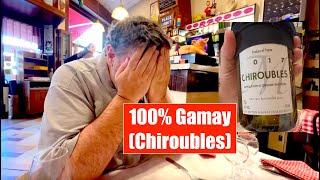 Dégustation vin - Gamay - Chiroubles 2017 - Guy Breton - Dégustation à l'aveugle