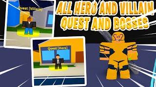 *ALL* QUEST AND BOSS LOCATIONS! | SuperPower City