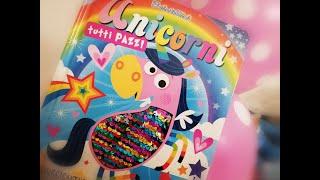 "Unicorni tutti pazzi" Libro scintillante. Lettura per bambini.