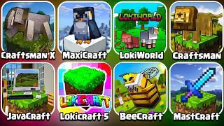 СБОРКА ИГР: MaxiCraft 5, Craftsman Adventure, LokiWorld, LokiCraft 5, MasterCraft X