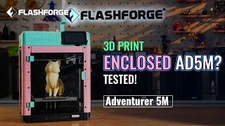 How to 3D Print Enclosure for your Flashforge AD5M (Succeed with Mods!)