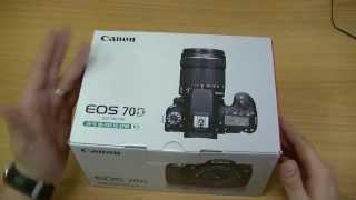 Обзор Canon EOS 70D Kit. Распаковка / Unboxing. Veryvery.ru.