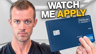 WATCH ME APPLY: Hilton Honors Surpass Card (I didn’t expect this…)