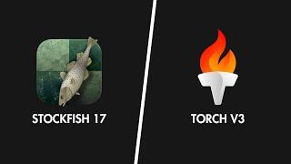 Stockfish 17 vs. Torch v3 ║ Rematch