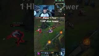 Rank 1 Fizz 1 HP dive tower #mangofish #fizz
