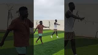 Victor Osimhen plays street football with his Nigerian Twitter friends and influencers