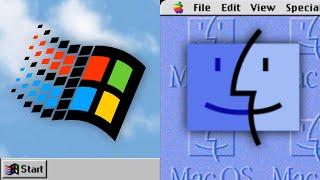 Comparing Windows 95 and Mac OS 8!