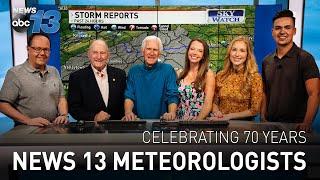 WLOS meteorologists share 70 years of memories