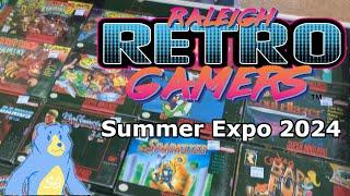 HUGE Retro Video Game Expo - Raleigh Retro Gamers Summer Expo 2024