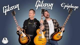 Epiphone, Gibson & Gibson Custom Les Pauls | What Are The Differences?