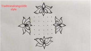 9*3*3dotsrangoli|pongalrangoli|Sankrantirangolidegins|pandagakolam@Traditionalrangolilifestyle