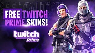 How to get FREE TWITCH PRIME Skins! Fortnite Battle Royale Skins!