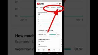 Revenue option in yt studio | Revenue option kab milta hai #shortsviral #shorts #youtubeshorts