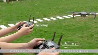 How to Use DJI Mavic Pro's Dual Remote Controller Mode