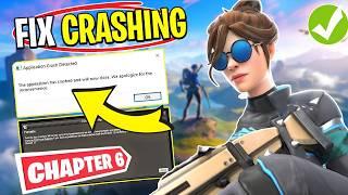 *NEW* FIX Fortnite Crash On PC in 2025 | Fortnite Crashing FIX Chapter 6 Season 2