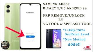 SAMSUNG A055f/ BINARY 5 (U5) ANDROID 14 2024 FRP REMOVE!!!