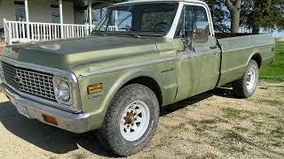 1972 Chevy C20 survivor daily driver v8 fun driving truck